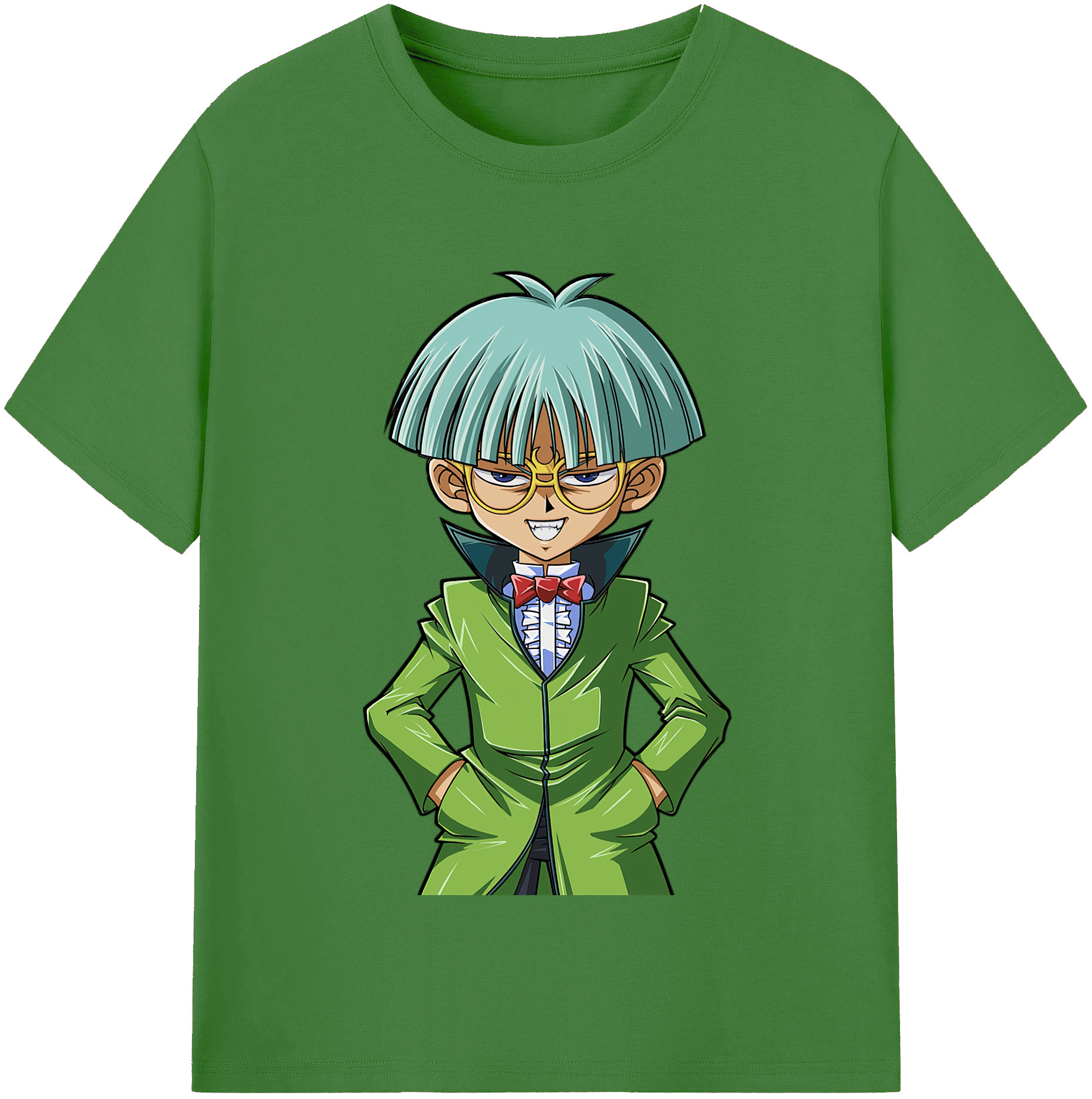 （画像用） 遊☆戯☆王 Yu-Gi-Oh! レディースカジュアルプリントTシャツ（綿100％）